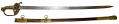 SILVER GRIPPED CLAUBERG 1850 STAFF AND FIELD OFFICER’S SWORD