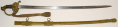 ELABORATE PRESENTATION GRADE OFFICER’S SWORD WITH SCABBARD INSCRIBED TO CAPTAIN AUGUSTUS HOELZLE OF BATTERY K ARTILLERY OF THE 1ST DIVISION OF THE NATIONAL GUARD OF THE STATE OF NEW YORK