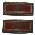 PAIR OF SMITH PATENT COLONEL OF ARTILLERY SHOULDER STRAPS