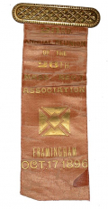 26TH MASSACHUSETTS REGIMENT RIBBON, 1896
