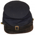 US CIVIL WAR FEDERAL ISSUE FORAGE CAP WITH MAKER’S LABEL