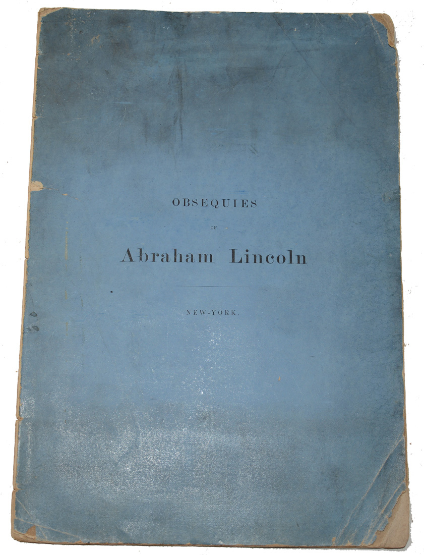 OBSEQUIES OF ABRAHAM LINCOLN IN UNION SQUARE, NEW YORK APRIL 25 1865
