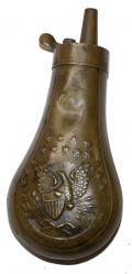“EAGLE” POWDER FLASK FOR REVOLVERS