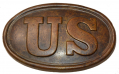 DUG PATTERN 1839 OVAL US BELT PLATE