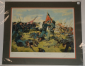 “FIGHT FOR THE COLORS” BY DON TROIANI – WITH DOUBLE MAT