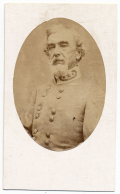 CDV OF CONFEDERATE GENERAL BENJAMIN HUGER