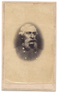 CDV OF CONFEDERATE GENERAL J.S. PRESTON WITH RICHMOND BACKMARK