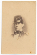 VERY NICE CDV OF AN UNKNOWN CONFEDERATE BY BALTIMORE PHOTOGRAPHER BENDANN BROTHERS