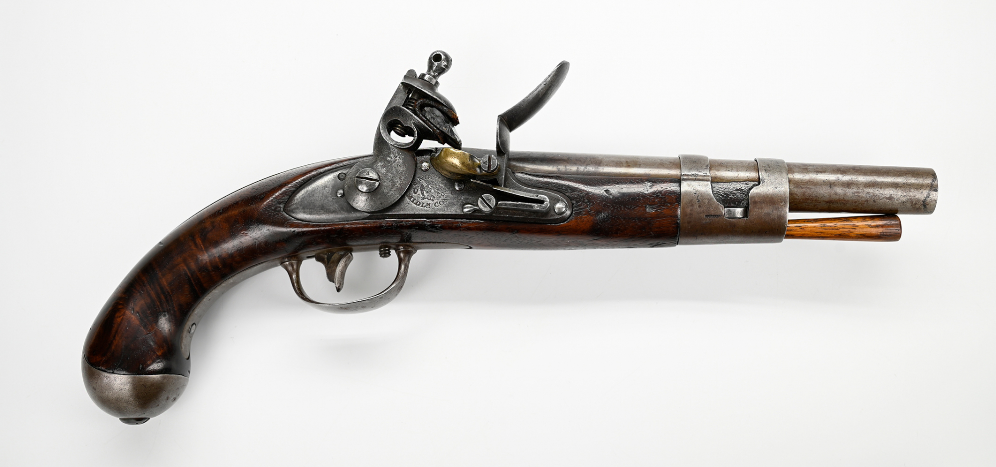 RARE SIMEON NORTH U.S. MODEL 1813 ARMY PISTOL