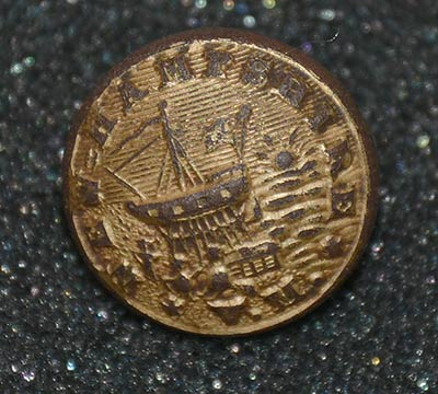 NEW HAMPSHIRE CUFF BUTTON FOUND @ 3RD CORPS FIELD HOSPITAL, GETTYSBURG, BY DEAN THOMAS