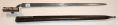BAYONET AND SCABBARD FOR P-1854 AUSTRIAN RIFLE