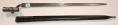 BAYONET AND SCABBARD FOR P-1854 AUSTRIAN RIFLE