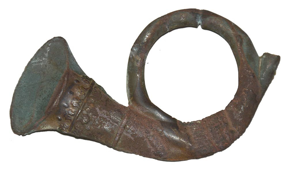 INFANTRY HUNTING HORN DUG AT COLD HARBOR
