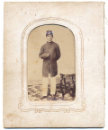 UNION SOLDIER CDV — MEDICAL STAFF