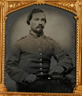 CAPTAIN W.W. RANDOLPH: LIKELY WILLIAM WELFORD RANDOLPH, 2nd VIRGINIA, LATER LT. COLONEL, KIA THE WILDERNESS 1864