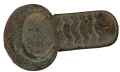 RELIC CIVIL WAR ENLISTED SHOULDER SCALE FROM FREDERICKSBURG