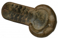 RELIC CIVIL WAR ENLISTED SHOULDER SCALE FROM FREDERICKSBURG