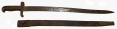 SHARPS AND HANKINS SABRE BYONET & SCABBARD BY COLLINS & COMPANY DATED 1861