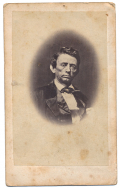 CDV OF WILLIAM G. “PARSON” BROWNLOW