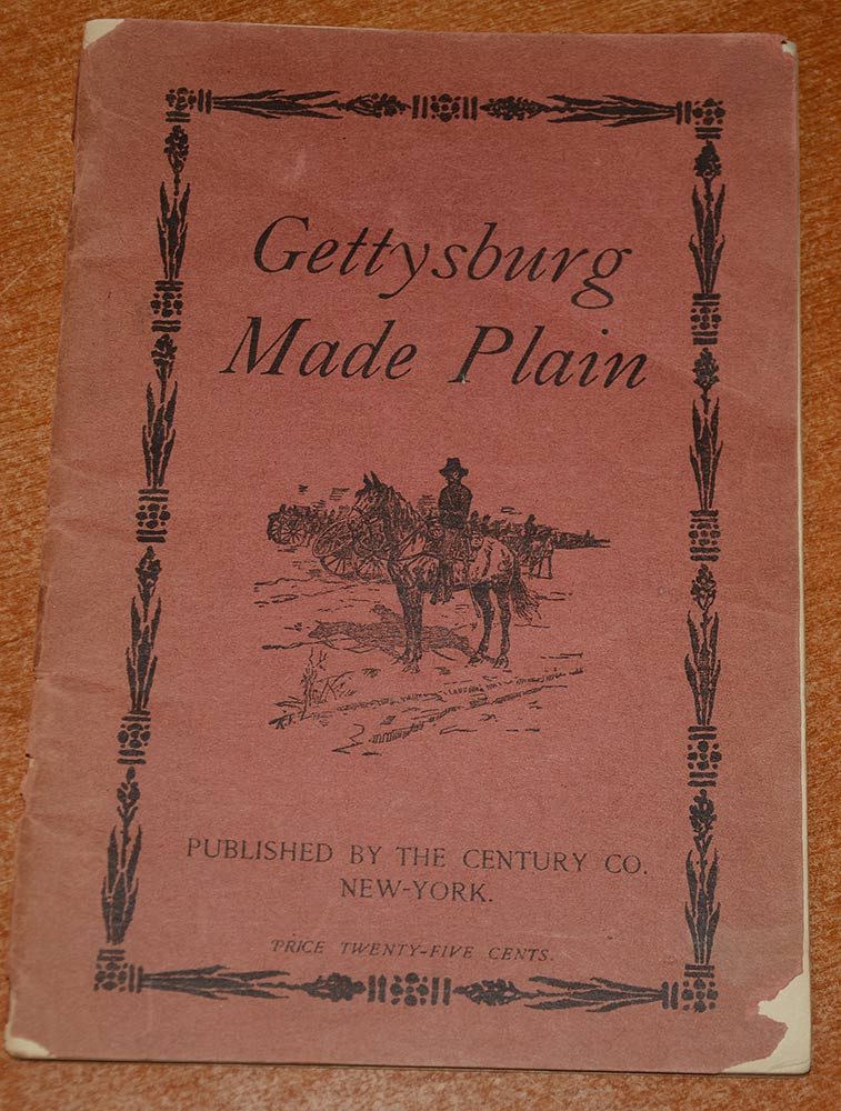 1909 GETTYSBURG BOOKLET FROM THE LIBRARY OF DEAN S. THOMAS