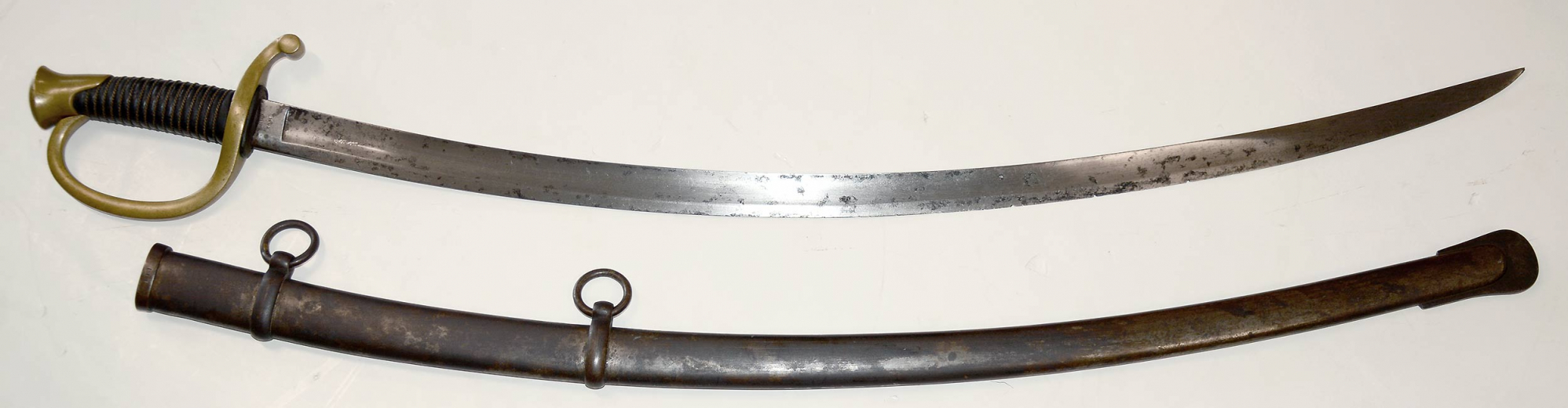 SCARCE CONNECTICUT 1862 CONTRACT AMES US MODEL 1840 LIGHT ARTILLERY SABER