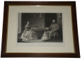 FRAMED ENGRAVING “LIEUT. THOMAS J. JACKSON AND HIS FAMILY / (“STONEWALL” JACKSON)”