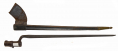 U.S. M-1855 SPRINGFIELD SOCKET BAYONET & SCABBARD