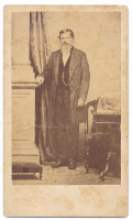 CDV OF CONFEDERATE NAVY CAPTAIN GEORGE N. HOLLINS