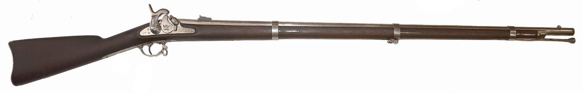 SPRINGFIELD M1855 PERCUSSION RIFLE-MUSKET, DATED 1859