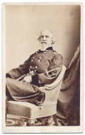 THREE-QUARTER SEATED VIEW OF GENERAL DANIEL TYLER