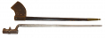 VERY NICE CONDITION U.S. M-1855 SPRINGFIELD SOCKET BAYONET & SCABBARD