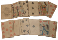 ENGLISH PLAYING CARDS “STOPFORTH” TYPE I, CIRCA 1810.