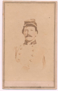 CDV WAIST-UP VIEW OF A CONFEDERATE CAPTAIN