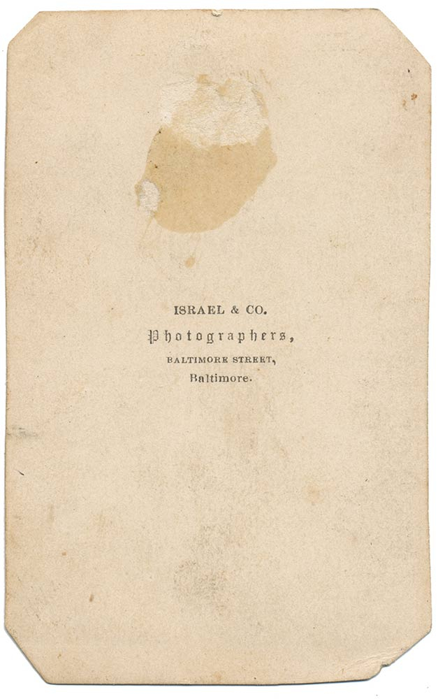 FULL STANDING CDV OF A US MARINE OFFICER — Horse Soldier
