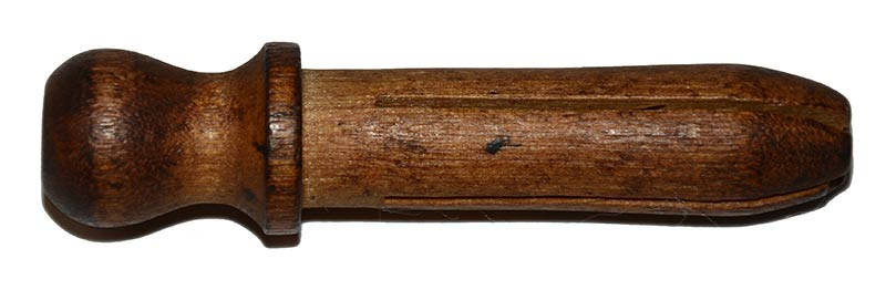 WOOD TOMPION FOR .50 CALIBER RIFLE OR CARBINE