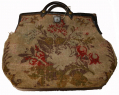 CIVIL WAR PERIOD CARPET BAG WITH IDENTIFICATION