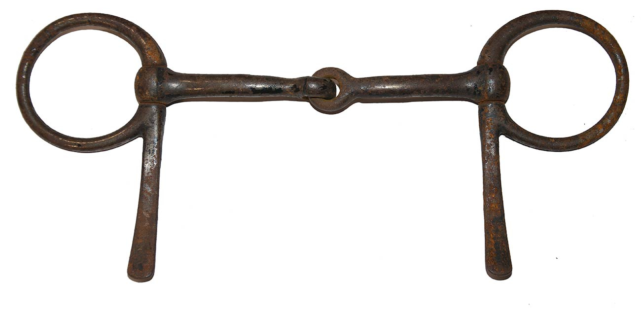 IRON WATERING BIT ONCE OWNED BY J. HOWARD WERT