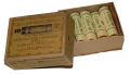 FULL BOX OF SHARPS CARTRIDGES FROM C.W. CARTRIDGE COMPANY (1980s)