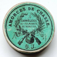 PASTEBOARD PACKAGE OF FRENCH PERCUSSION CAPS