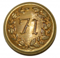 NEW YORK 71ST REGIMENT COAT BUTTON