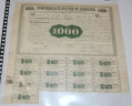CONFEDERATE STATES OF AMERICA $1,000 BOND