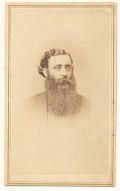 AUTOGRAPHED CDV OF CONFEDERATE COLONEL PHILIP STOCKTON – CHIEF OF ORDNANCE FOR GENERAL EARL VAN DORN