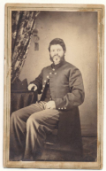 CDV OF UNIDENTIFIED FEDERAL 6TH CORPS SOLDIER FROM VERMONT