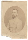 CDV OF CONFEDERATE STAFF OFFICER D. A. GIVEN JR.