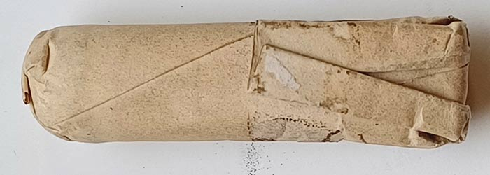.69 CALIBER ROUND BALL MUSKET CARTRIDGE