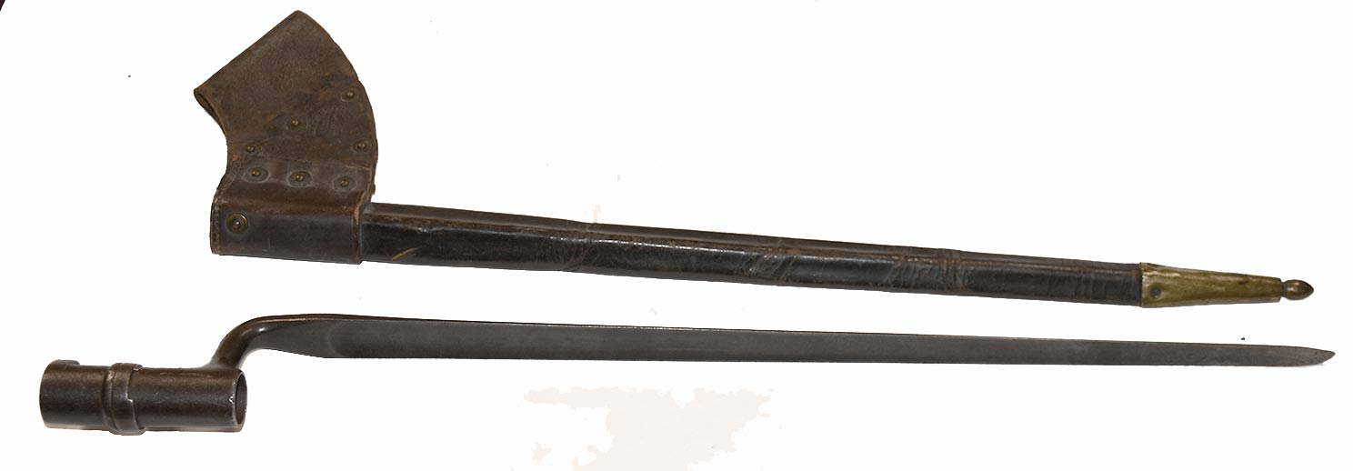 MAKER MARKED & INSPECTED MODEL 1855 BAYONET & SCABBARD