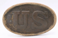 CARTRIDGE BOX PLATE FROM THE AREA OF SCHENK’S DIVISION AT 2nd BULL RUN, EX-KERKSIS