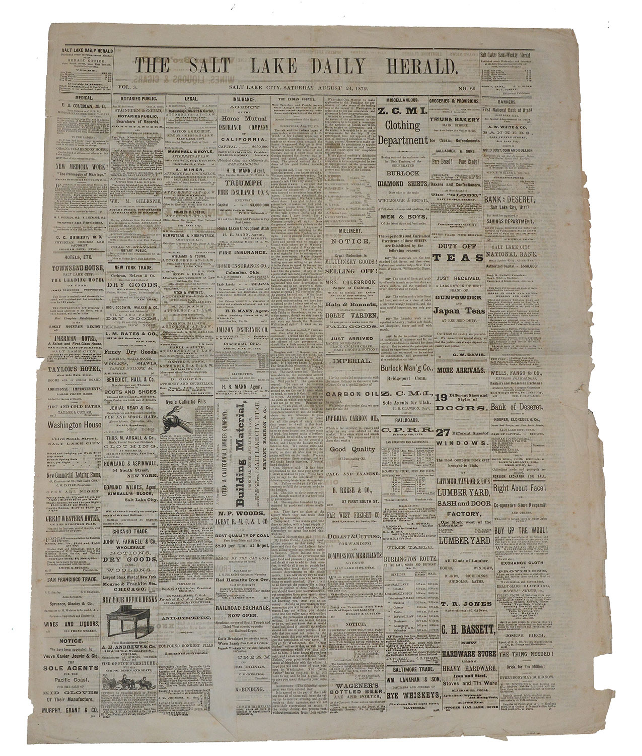 THE SALT LAKE CITY HERALD—AUGUST 24, 1872
