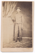 FULL STANDING VIEW OF A SOLDIER SAID TO BE FROM VIRGINIA