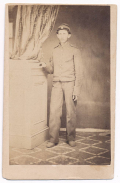 FULL STANDING VIEW OF A SOLDIER SAID TO BE FROM VIRGINIA